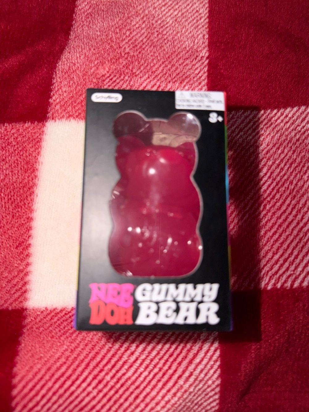 Gummy Bear Kids Toy - Pink Gummy Bear Mold